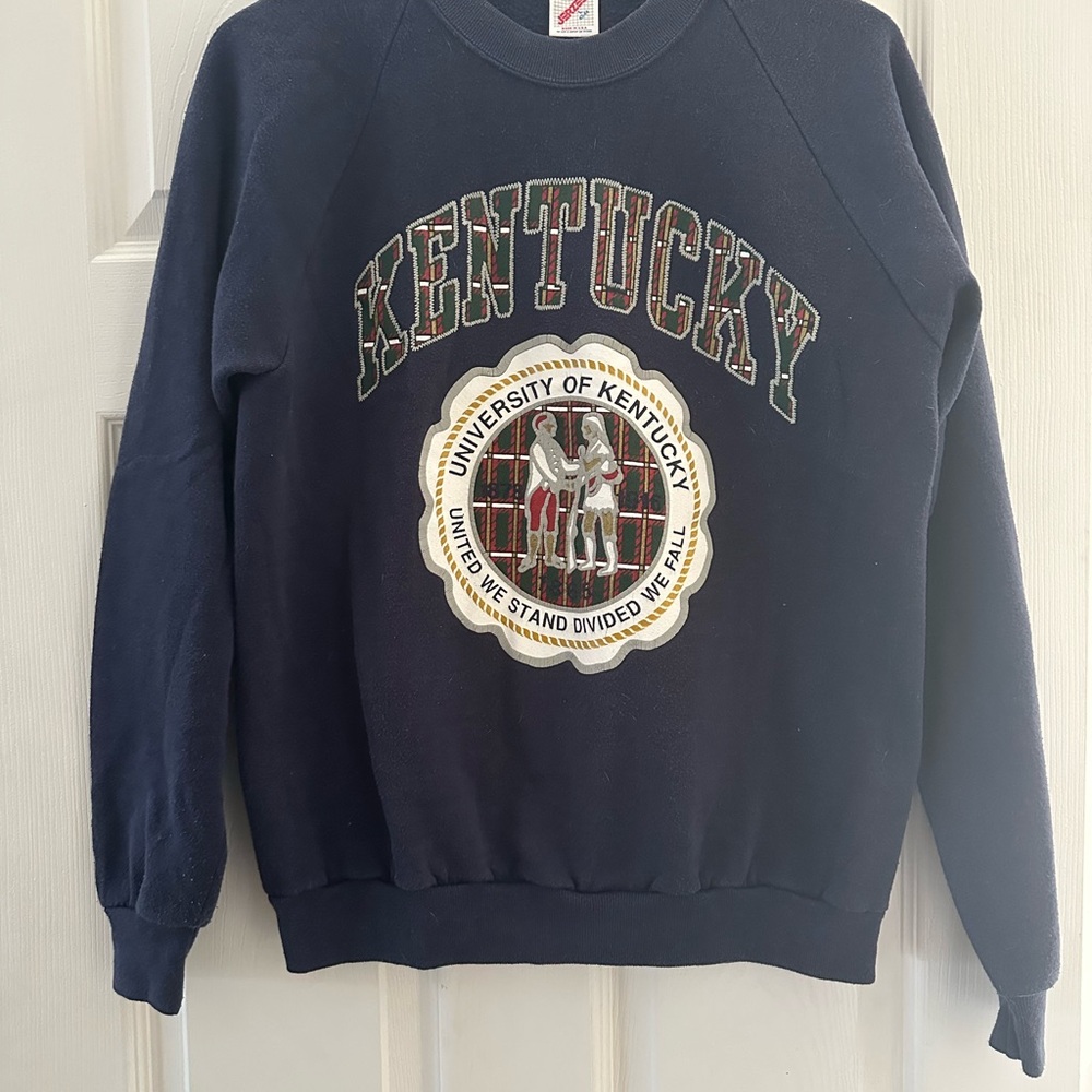 University of Kentucky Navy Crewneck Sweatshirt